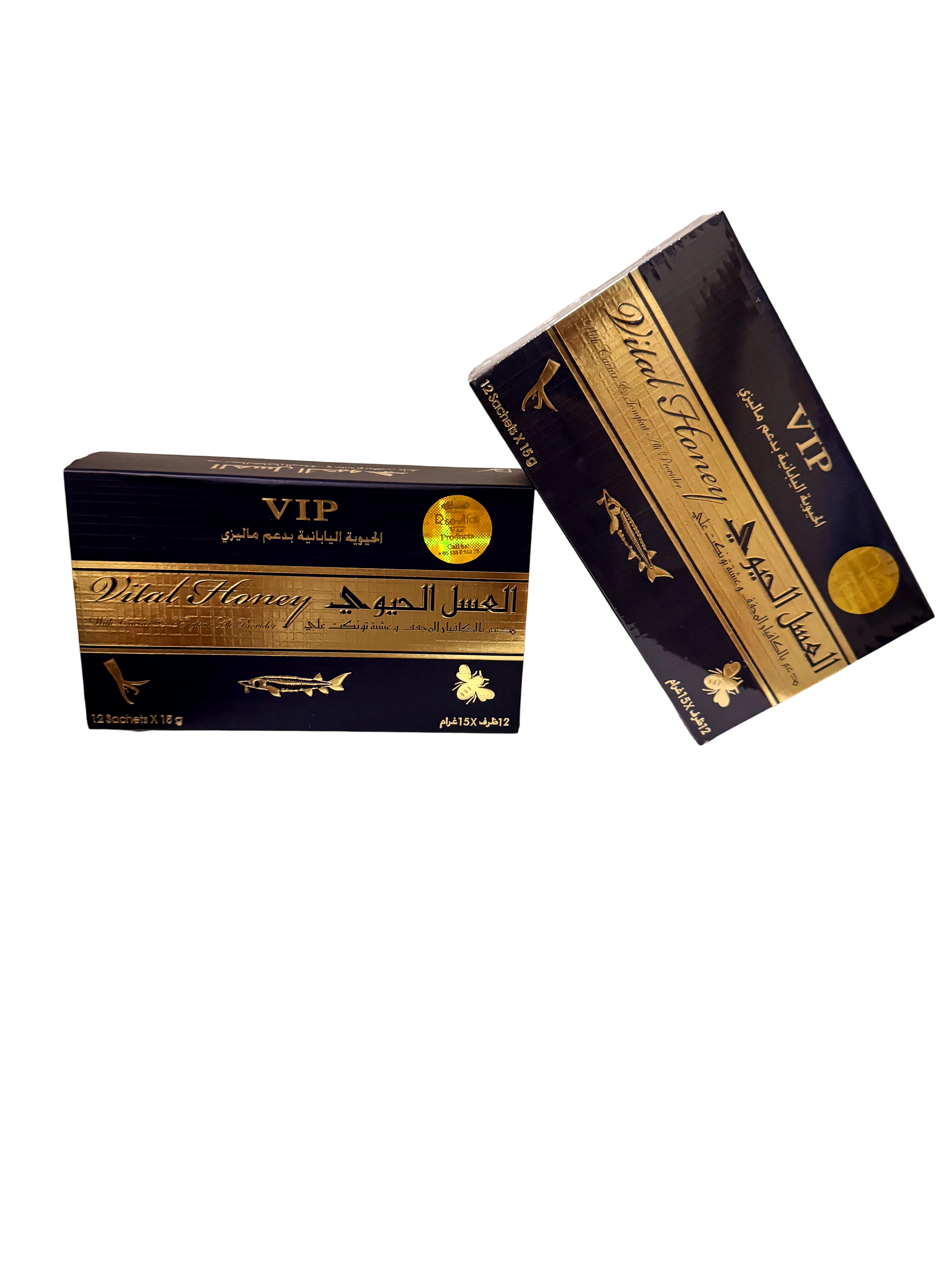 VIP Vital Honey The Power for Men 12×15 g – Male Stamina & Performance Booster UAE
