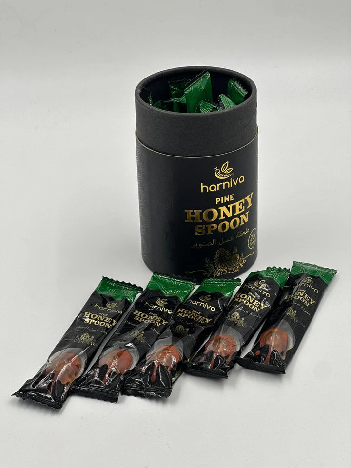 Harniva Pine Honey Spoons (20 spoons Per Pack)